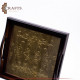 Handcrafted Brown Wooden Serving Tray