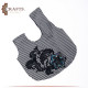 Handmade Duo Color Fabric Women's HandBag