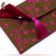 Handmade Duo-Color Fabric Women's Clutch Bag