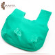 Handmade Green Fabric Women's HandBag
