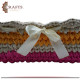 Handmade Multicolor Fabric Crochet Box Handmade Multicolor Fabric Crochet Box