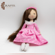 Handmade Multicolor Lujain Fabric Doll Handmade Multicolor Lujain Fabric Doll