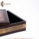 Handcrafted Brown Wooden Serving Box Handcrafted Brown Wooden Serving Box
