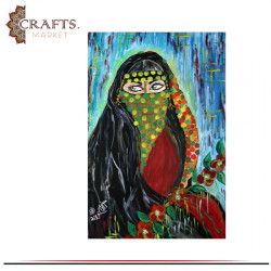 Handmade Gouache Drawing SAMRA Design Wall Art